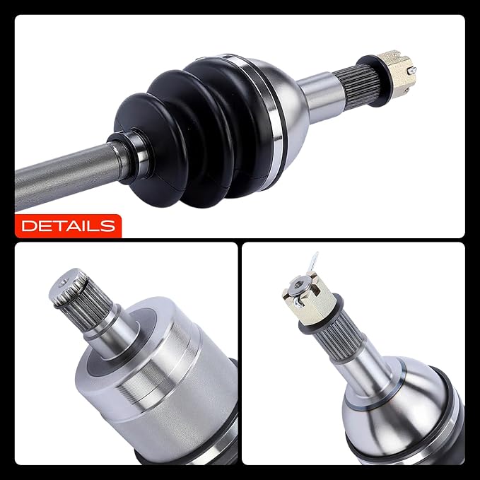 A-Premium CV Axle Shaft Assembly Compatible with Bombardier Outlander (Max) 650 & Can-Am Outlander Max 400, Renegade 500/650/800/850/1000/800R/1000R, Rear Right Passenger Side, Replace# 705500868