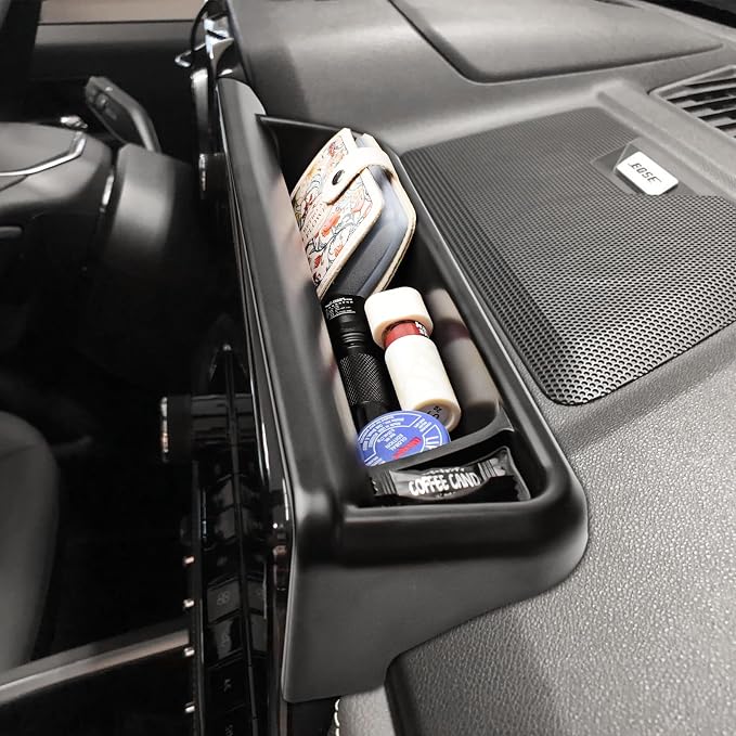 RUNROAD Dashboard Storage Organizer Tray Compatible with 2023 2024 2025 2026 Chevy Colorado/GMC Canyon Accessories, Tailgate Storage Dividers For Colorado Canyon Center Console Organizer Tray