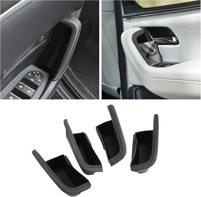 CDEFG for 2024 2025 2026 Mazda CX-90 CX-70 Center Console Organizer, for 2024-2026 Mazda CX90 CX70 Door Handle Pockets Storage Box 2025 CX90 CX70 Hybrid Accessories