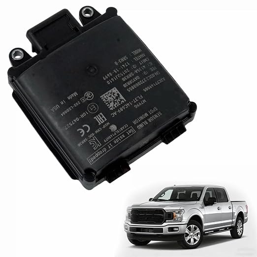 Blind Spot Sensor FL3T-14C689-AC Compatible with Ford F-150 2015 2016 Rear Radar Detection Module Replacement for FL3T14C689AC FL3T-14C689-AC