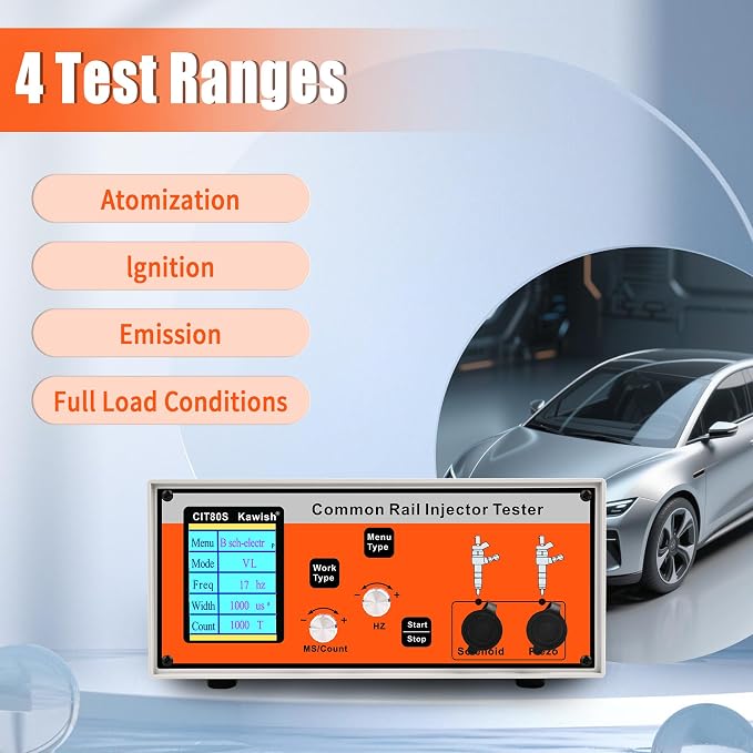 Common Rail Injector Tester Diesel Common Rail Injector Tester Machine Common Rail piezoelectric Injector Tester Drive Fuel Repair Tool