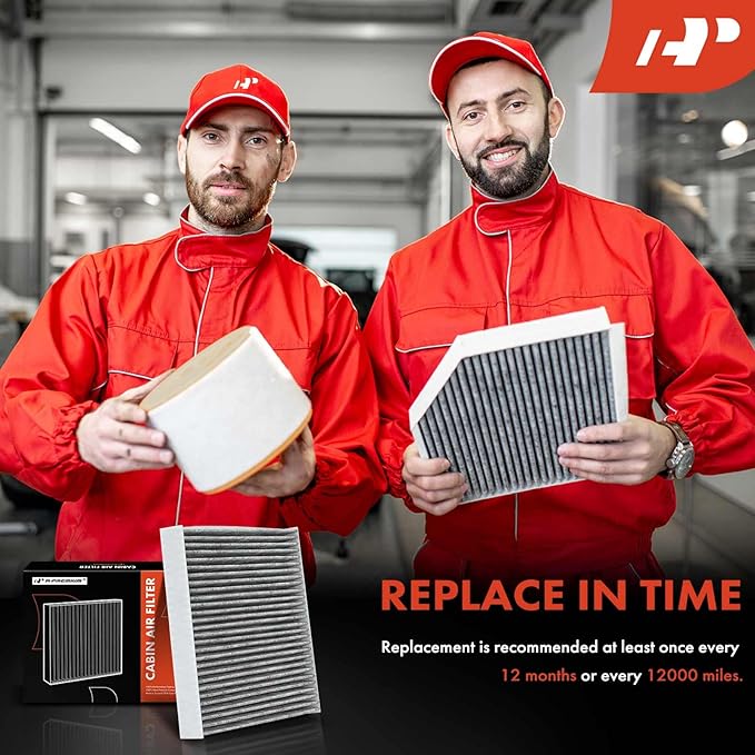 A-Premium 2-PC Cabin Air Filter w/Activated Carbon Compatible with Mercedes-Benz E300 1996-1999, E320 1996-1997, E420 1997, E430 1998-2002, E320, S500, S430, S600, CL500, CL600, E55 S55 CL65 CL55 AMG