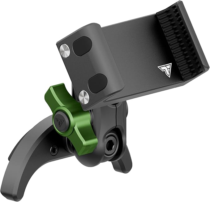 Tackform Link Vent Phone Mount Compatible with 2016-2023 Toyota Tacoma and 2014-2021 Toyota Tundra | Aluminum | Zero Slip, Anti-Scratch | Universal Holder Compatible with iPhone, Galaxy, More | Green
