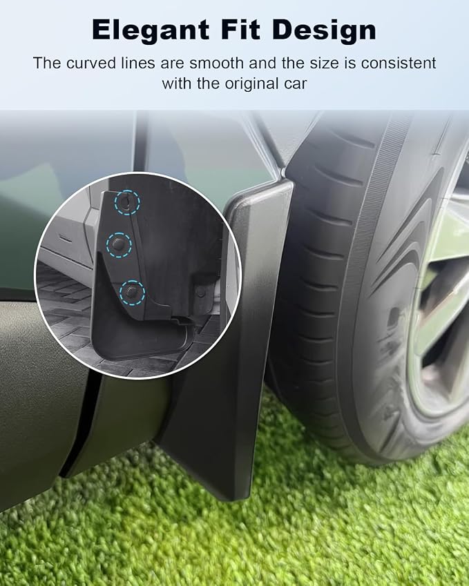 BIXUAN 2026 RAV 4 Door Splash Guards for 2026 Toyota RAV 4 (6th Gen), TPE Interior Door Panel Protector & Organizer, Waterproof & Anti-Rattle Door Pocket Liner, Custom Fit 2026 RAV 4 Accessories