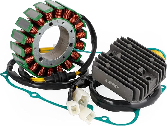 Magneto Stator Voltage Rectifier Gasket Kit for Honda VT1100 VT1100D2 Shadow A.C.E. 1999, for Honda VT1100 VT1100C Shadow Spirit 1997-2007, for Honda VT1100 VT1100C3 Shadow Aero 1998-2002
