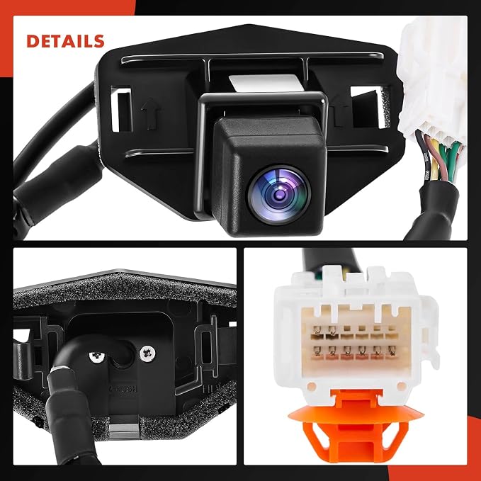 A-Premium Rear View Backup Camera Compatible with Honda | Parking Camera for 2009 2010 Element - Replace# 39530SCVA01