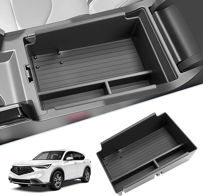 SKTU for 2025 2026 Acura ADX Center Console Organizer for 2025 2026 Acura ADX (Base/A-Spec/A-Spec Advance) Console Tray Acura ADX 2025 2026 Accessories ABS Insert Armrest Storage Box-Durable