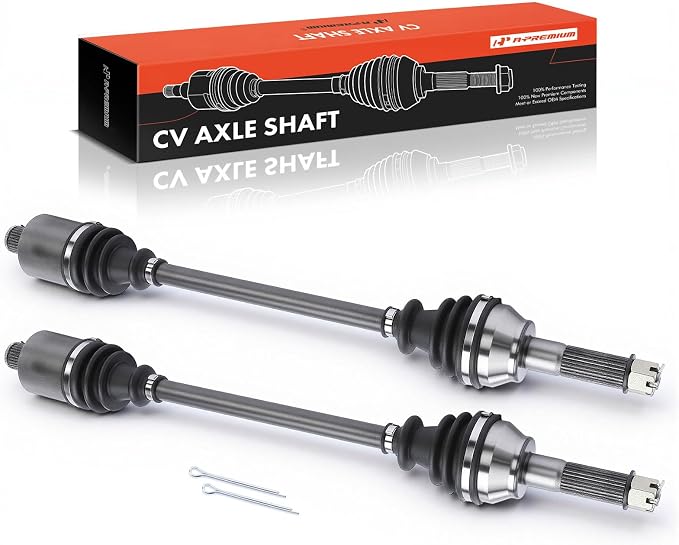 A-Premium Pair (2) Rear CV Axle Shaft Assembly Compatible with Polaris Ranger 570 2015, Ranger Crew 900 2015, Ranger XP 900 2013-2017, Ranger XP 1000 2017, Ranger Crew Diesel 2015-2017, Left and Right