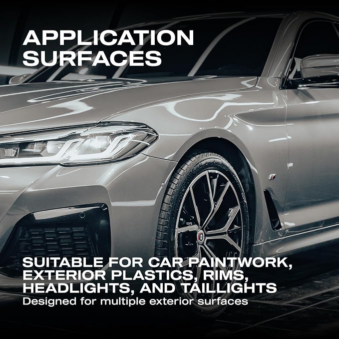 Nasiol XR03 Nano Ceramic Coating Kit – Advanced Paint Protection for Cars, Highly Hydrophobic, High Gloss Finish, One Layer Hybrid Durable Coating, Easy Application – 1.69 fl oz