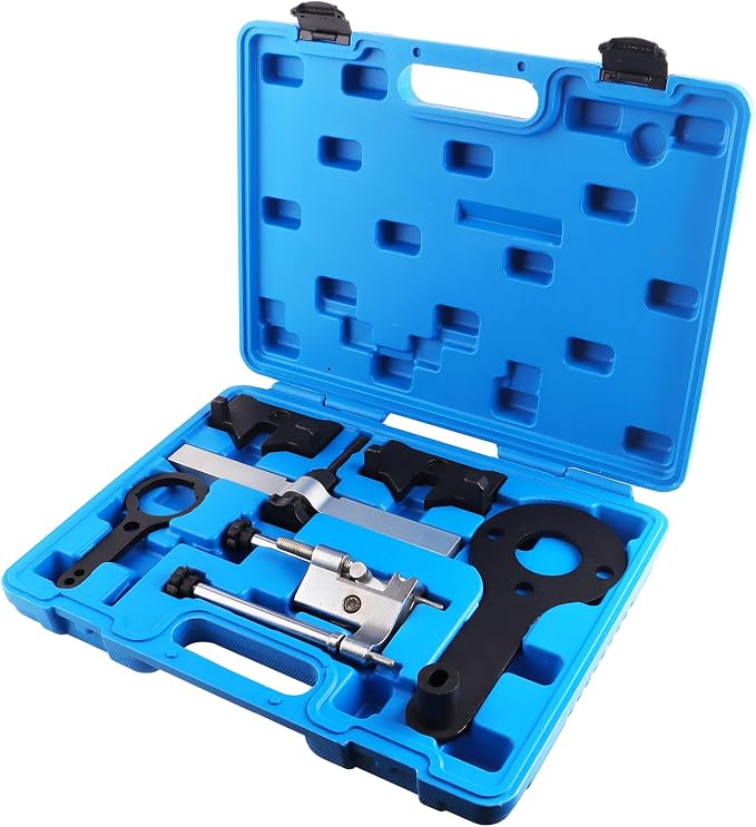 Engine Timing Tool Kit Compatible with BMW N63 N74 S63 V8 V12 Engines, Camshaft Alignment Locking Set for 550i 750i X5 X6, Replaces OEM 119890 118090 118570
