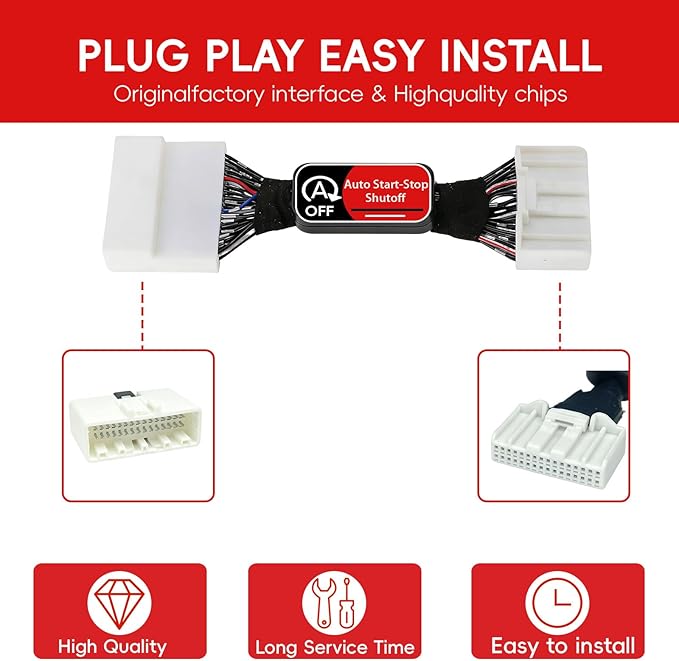 Auto Start Stop Eliminator for Kia Stinger 2018-2023 Engine Auto Stop Disabler - Plug Play/Error Free Accessories