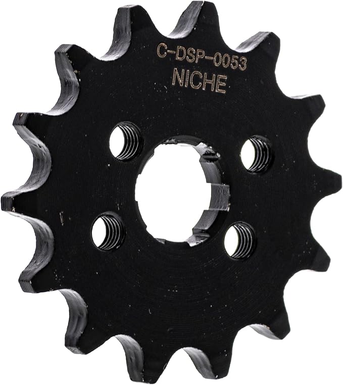 NICHE Drive Sprocket Chain Combo for Honda XR80R CRF80F Front 14 Rear 46 Tooth 420V O-Ring 110 Links