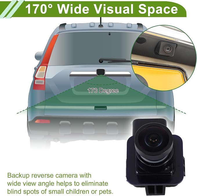 Rear View Backup Reverse Camera for Ford Edge 2011-2013 for Lincoln MKX Base 3.7L 2012-2015 Car Park Assist Camera No.BT4Z1-9G490-B/DA1Z-19G490-A
