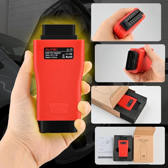 Autel CAN FD Adapter for GM MY2020 Vehicles Accessories, Mini VCI J2534, Adaptador CAN FD, Compatible with Autel MaxiSys IM608, IM508, MX808, MS906, MS908, Ultra Series