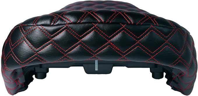 JMCHstore Red Retro Design Mini bike Seat for Massimo TrailMaster Hurricane MB200 MB200-2, for Baja Warrior WR65, Mini Baja, Baja heat Carbon 6.5 196cc HT65 MB165 Trail bike Cushion Replacement parts