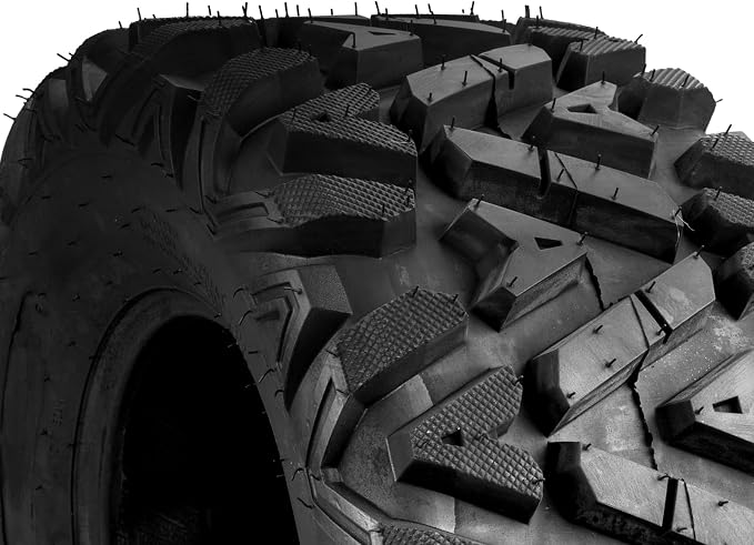 Torchbeam 26x11x12 ATV UTV Tire All-Terrain Off-Road, 6 PR 26x11-12 ATV Tires, Z-199 Mud Sand Trial Tire, Set of 1