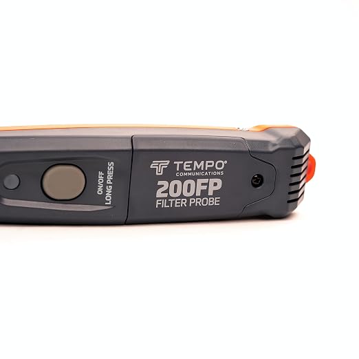 TEMPO 200FP Multifilter Wire Tracer Probe | Premium Amplifier Cable Toner with DSP, Flashlight, Variable Gain, 60Hz Power Hum Filter