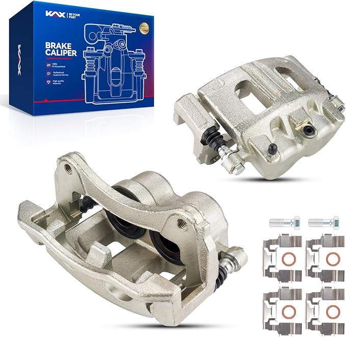 KAX Disc Brake Caliper Assembly Fit for Ranger 2003-2011, Explorer/Mountaineer 2002-2005, Explorer Sport Trac/Explorer Sport 2001-2002, B2300/B4000 2003-2009, B3000 2003-2007, Front Side