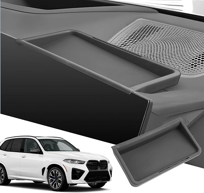SXCY for 2024 2025 2026 BMW X5/X6/X7 Dashboard Tray [14.9 In All-one Touch Screen Only] for BMW X5 2024-2026 Accessories for 2025 2026 BM W X5 Console Organizer 2024 2026 X5 Dash Screen Back Organizer