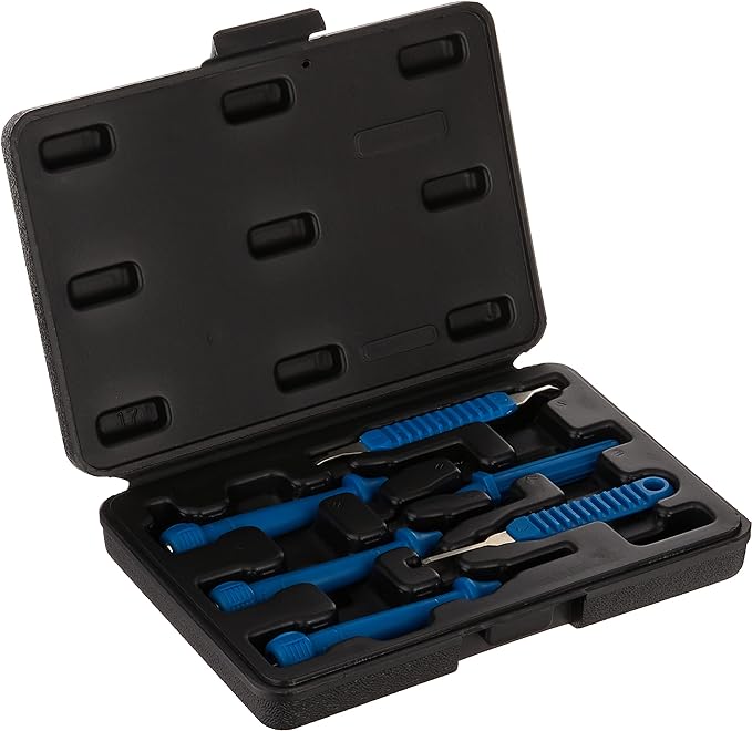 OTC 4461 6-Piece Automotive Terminal Release Tool Set with Storage Case - Repair or Rebuild OE Wiring Harnesses Instead of Replacing; Compatible with Most OE Terminal Connectors
