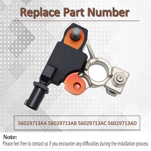 Battery Sensor fits for 2014-2018 Chrysler Pacifica Dodge Viper Dodge Durango Jeep Grand Cherokee Compatible with 56029713AB 56029713AA 56029713AD 56029713AC