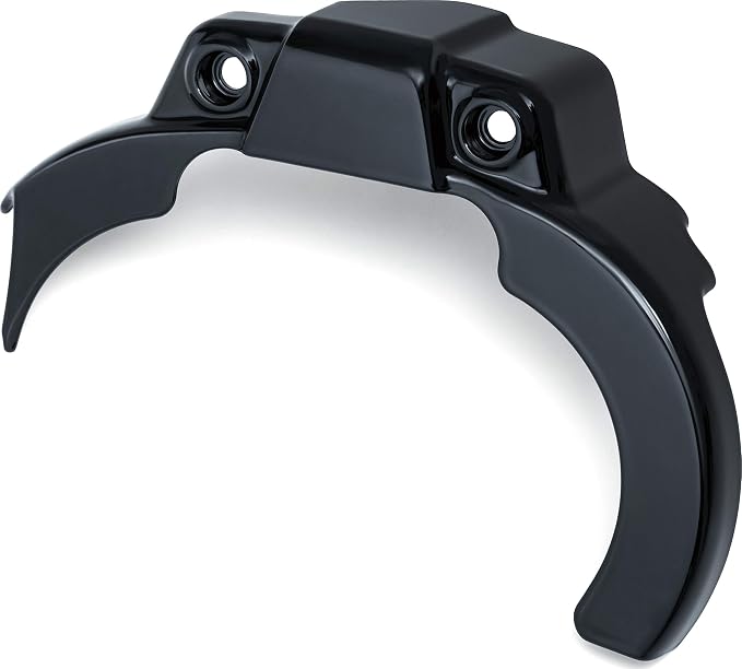 Kuryakyn 6457 Precision Transmission Shroud/Covering for Milwaukee-Eight Powerplants: 2018-19 Harley-Davidson Softail Motorcycles, Gloss Black