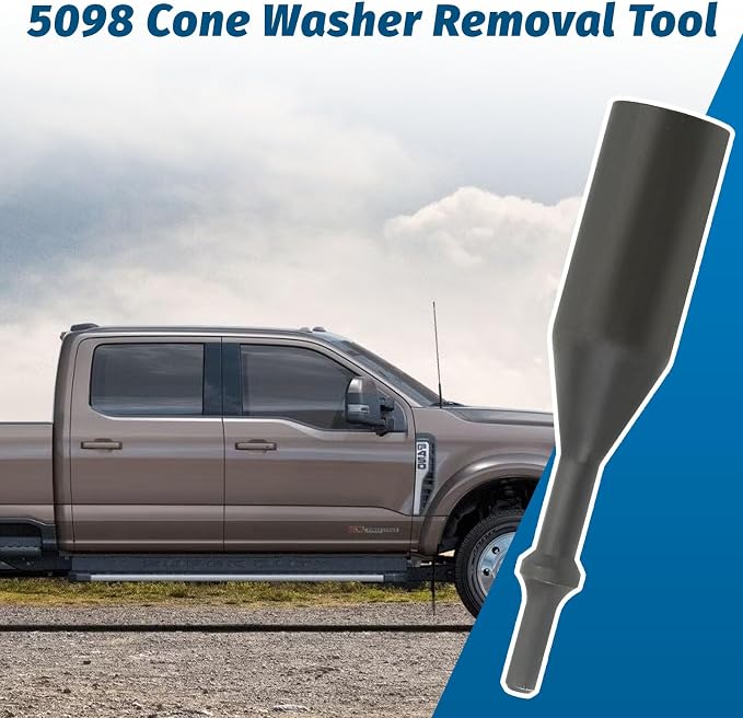 5098 Cone Washer Removal Adapter Tool Compatible with Dual Rear Wheel Floating Axles, Replace OTC 5098, for Air Hammer, Cone Washer Extractor Tool