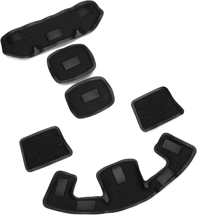 Memory Foam Pad Protective Mat Helmet Padding Kit Replacement Universal Motorcycle Tactical Cushions for ACH MICH Team Wendy FMA EXF Helmet