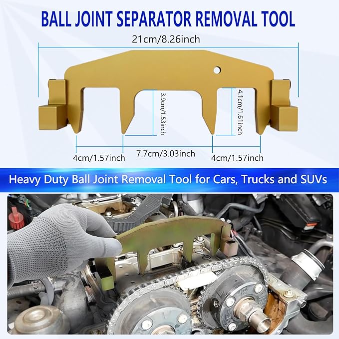 4Pcs Camshaft Alignment Engine Timing Tool Kit Compatible with Mercedes Benz M271 C108 C260 E200 SLK200 (2002-) Inline Four-Cylinder Engine OEM 271589006100 271589001600