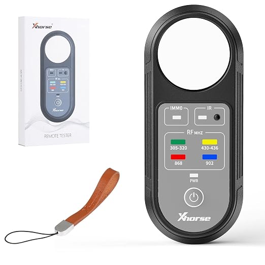 Xhorse Remote Key Frequency Tester Tool, 2024 XDRT20 Remote Tester 315/433/868/902Mhz Infrared Signal Detection