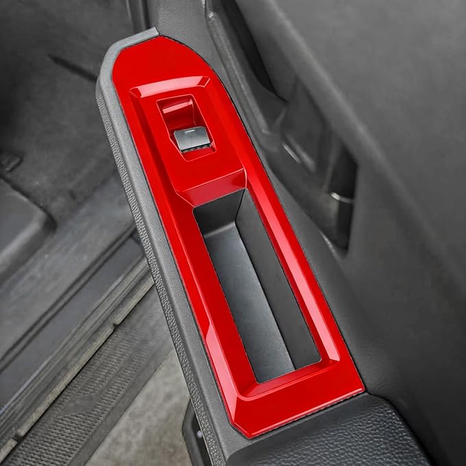 for Toyota Tacoma 2024 2025 Interior Accessories with 14" Display Switches Air Conditioner AC Switch Knob Cover & Window Switch Panel Cover