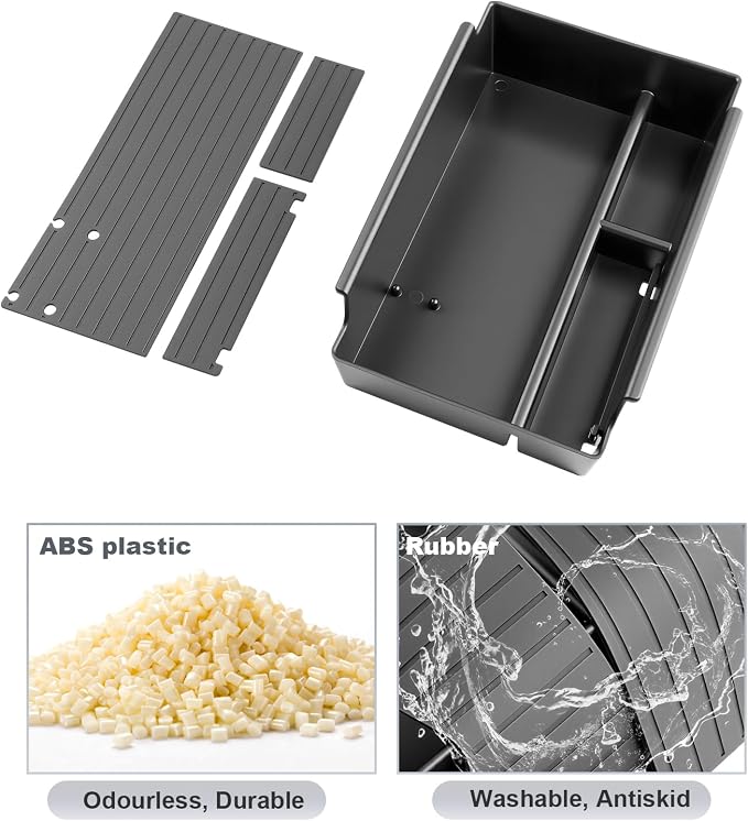 SKTU for 2025 2026 Acura ADX Center Console Organizer for 2025 2026 Acura ADX (Base/A-Spec/A-Spec Advance) Console Tray Acura ADX 2025 2026 Accessories ABS Insert Armrest Storage Box-Durable