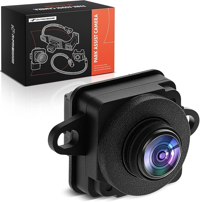 A-Premium Rear View Backup Camera Compatible with Jeep | Parking Camera for 2019 2020 2021 2022 2023 KL Series Cherokee