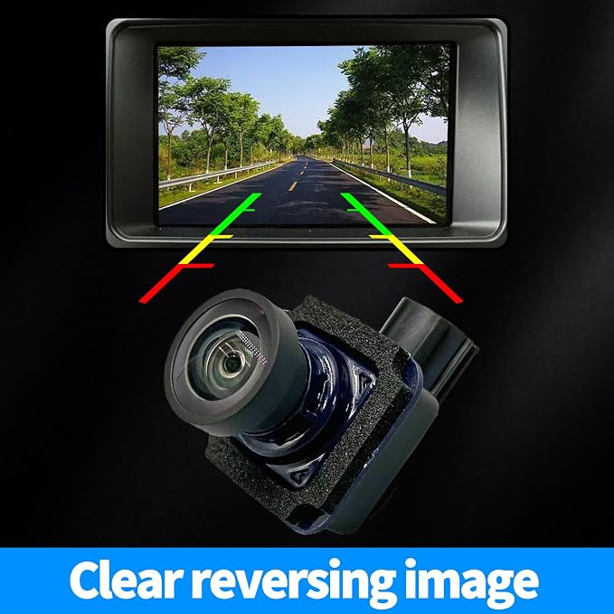 Rear View Back Up Camera Compatible with 2017 2018 2019 2020 2021 2022 2023 Chrysler Pacifica Reverse Park Assist Backup Camera Replaces 68227397AH
