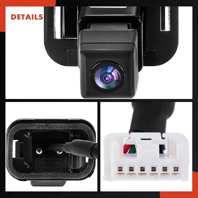 A-Premium Rear View Backup Camera Compatible with Honda | Parking Camera for 2013 2014 2015 Civic Coupe - Replace# 39530-TS8-A51