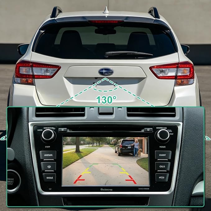86267FL000 Rear View Camera Replacement for Subaru Crosstrek 2018-2023 & Subaru Impreza 2016-2022, OE Backup Cam Replaces 86267-FL000 by GreenYi