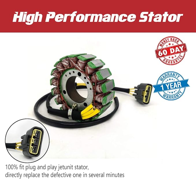 Stator for Ski-Doo Can-Am Side by Side/UTV 420296908 420685635 SPARK 900 HO ACE 03 GTI 90 TRIXX GTI-GTR-GTS 2017-2019