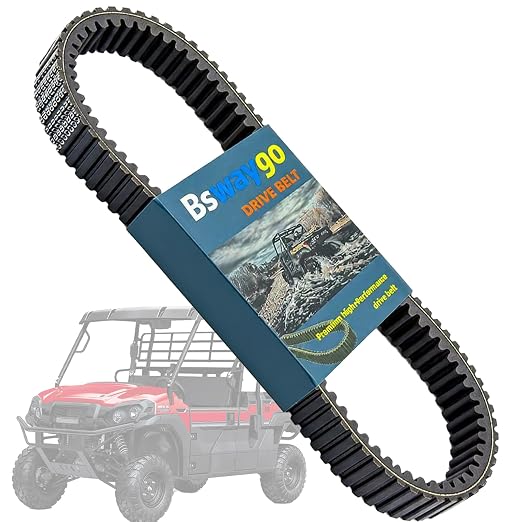 Heavy Duty Aramid Drive Belt Compatible with Kawasaki KAF820 Mule PRO-FX, KAF820 Mule PRO-FXT, KAF1000 Mule PRO-DX, KAF1000 Mule PRO-DXT CVT Belt Replacement for 59011-0037
