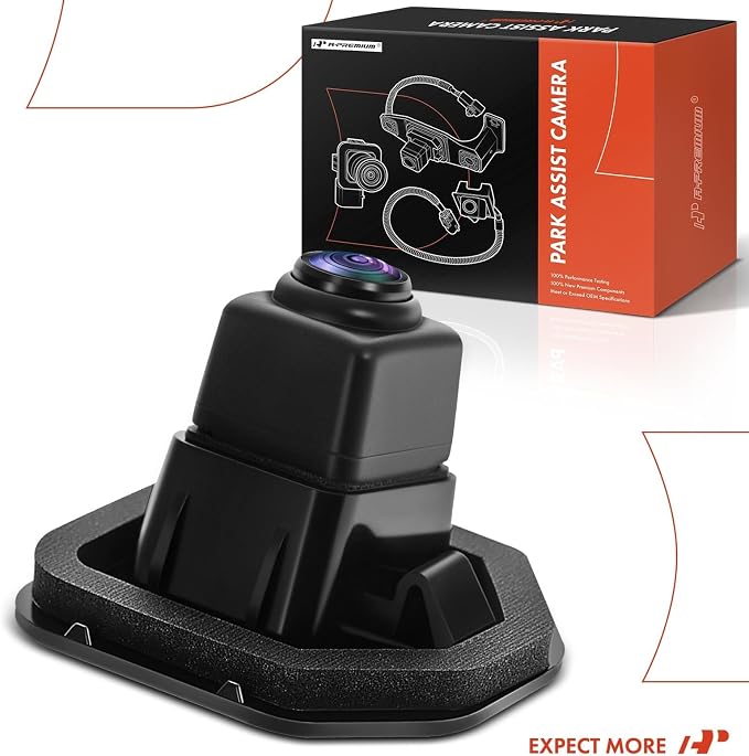 A-Premium Park Assist Camera Rear View Backup Reverse Camera Compatible with Select Nissan Models - 2015-2023 Murano, 2016-2019 Maxima - Replace# 284425AA0C