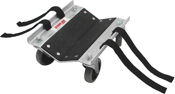 Extreme Max 5800.0225 V-Slides Snowmobile Dolly System - Aluminum, Silver