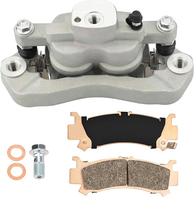 M MATI Front Right Disc Brake Caliper & Sintered Pads Kit for Honda Pioneer 1000 Talon 1000 1000X 1000R SXS1000 2016-2023 45250-HL4-A01