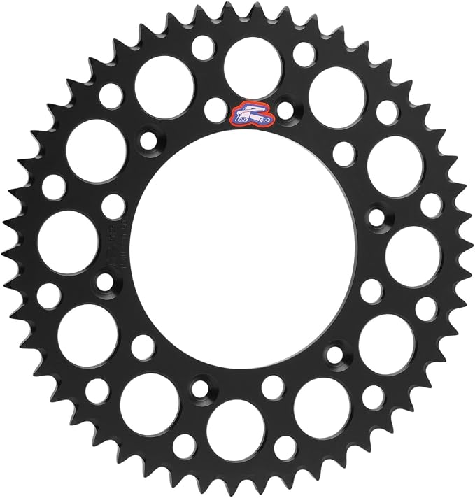 Renthal 224U-520-52GPBU; Renthal Sprocket Rear 52T Blue Made by Renthal