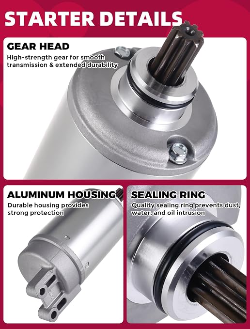 Starter for Harley Davidson XG500 750 750A Street Rod 2014-2020 31400014