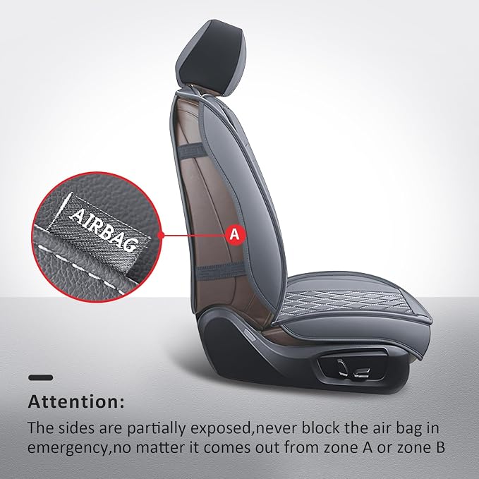MIROZO Chevy Silverado GMC Sierra Seat Covers,Waterproof Truck Seat Covers Leather Seat Protector Fits for 2007-2013 and 2019-2026 Chevy Silverado GMC Sierra 1500 2500HD 3500HD Crew Cab