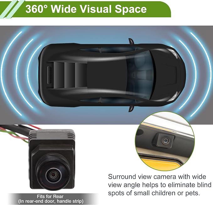No.A1669059602/1669051003 Rear View Camera for Mercedes-Benz CLA GL GLA GLE GLS ML SLC SLK W117 License Plate Park Assist Camera Backup Reverse Camera