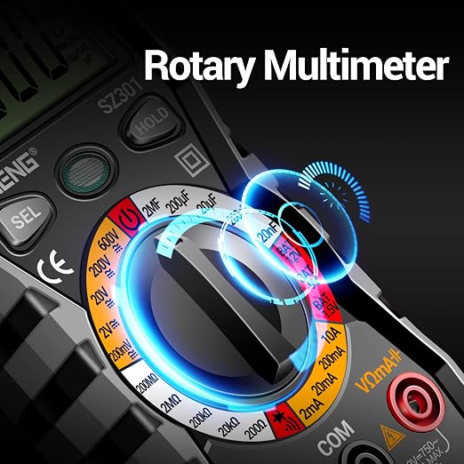 ANENG Multimeter with Pen Type Volt Meter Tester Measures AC/DC Current,Voltage,Resistance,Continuity,Diodes Ohm Volt Amp Meter,Electric Tools for Household Outlet and Automotive Battery Tester