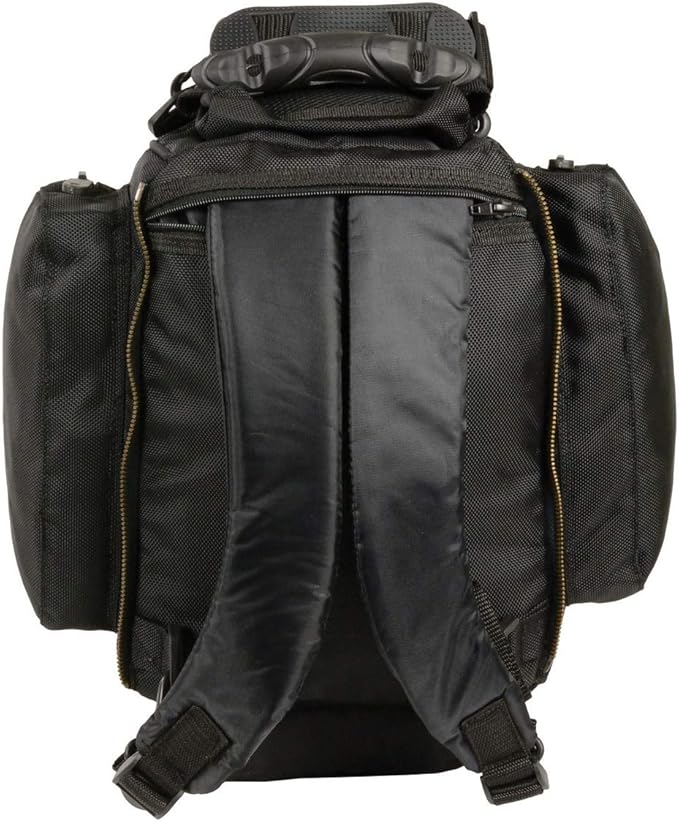 Milwaukee Leather Tank Bag - Motorcycle Storage - Strap/Magnetic Mount - Quick Access - Universal Fit - One Size