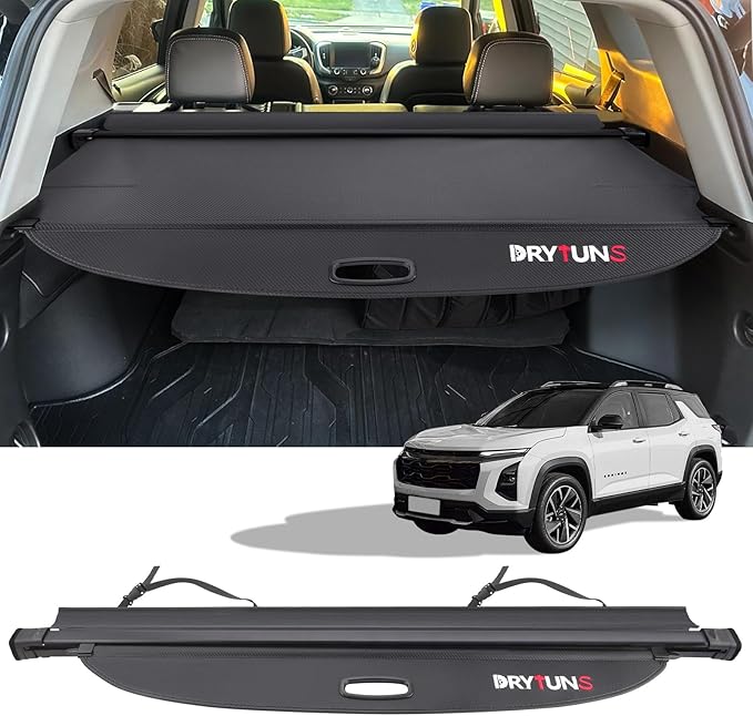 Cargo Cover Retractable Trunk Cover Privacy Shade for 2018+ 2023 2024 Chevy Chevrolet Equinox GMC Terrain, Not for EV Model