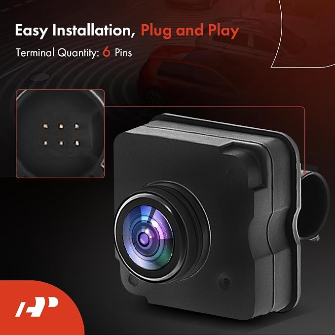 A-Premium Rear View Backup Camera Compatible with Jeep | Parking Camera for 2017 2018 2019 2020 2021 Compass - Replace# 56038991AK