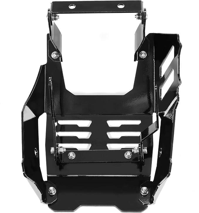 ALMULOO Skid Plate Compatible with 2018-2021 Honda Monkey 125 Z125 Black Aluminum Powder Coated